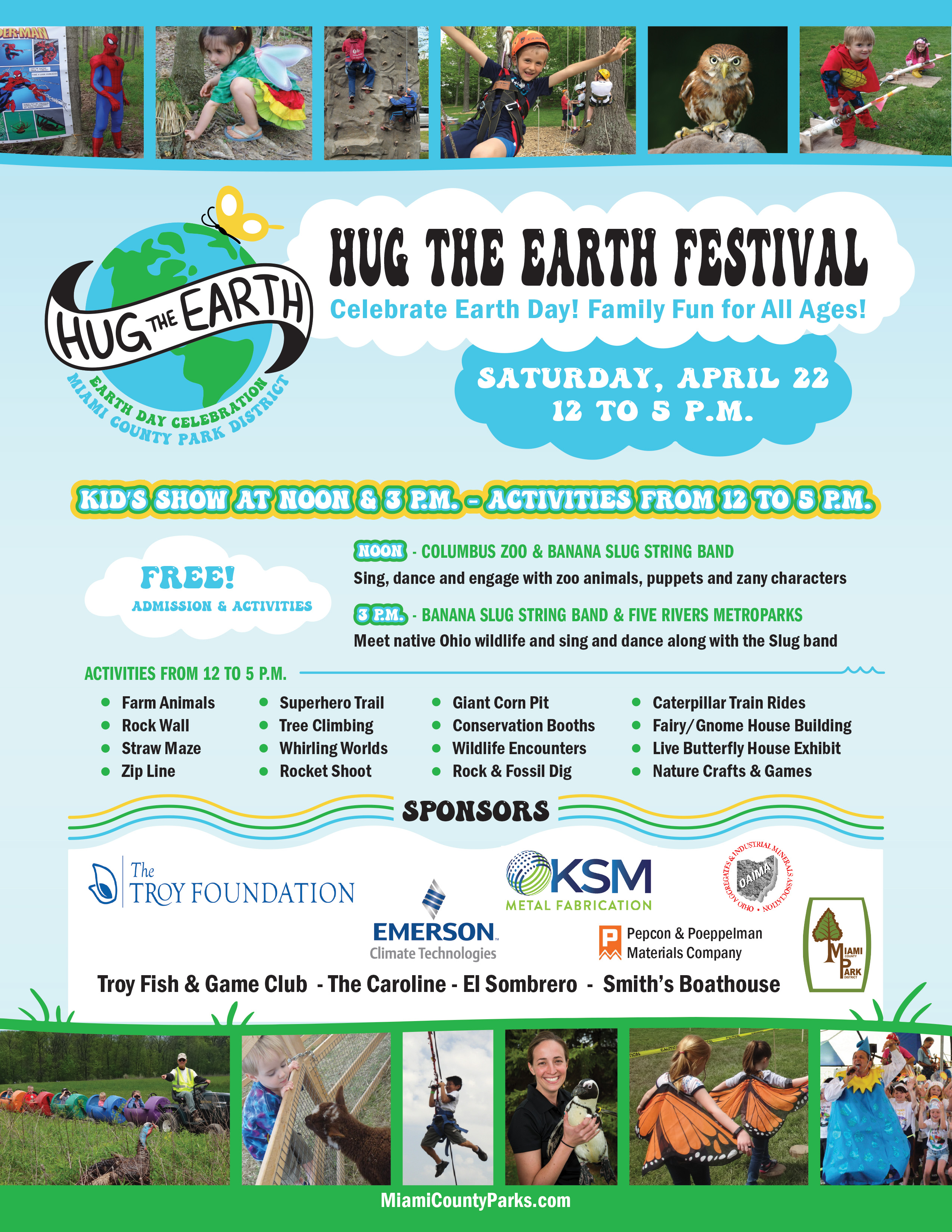 Hug The Earth Festival Miami County Park District